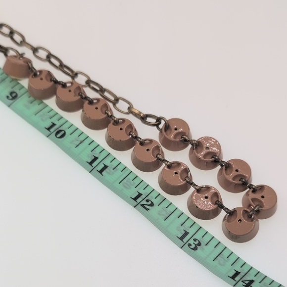 J. Crew Classic Brulee Crystal Rivière Necklace - Picture 3 of 4